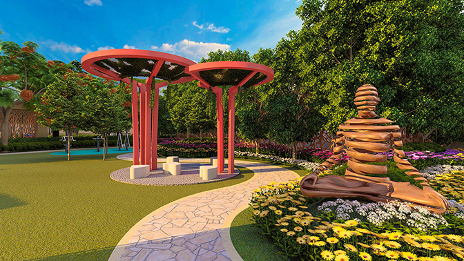 Central Vista Residential Plots