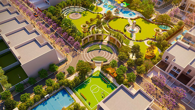 Central Vista Residential Plots